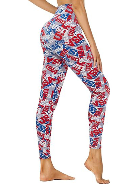 Leggings - Cropped High-rise Print USA