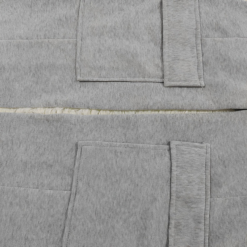 Women's Solid Color Straight Leg Pants - Stretchy Drawstring Waist With Dual Pockets Casual Trousers For Spring&Fall