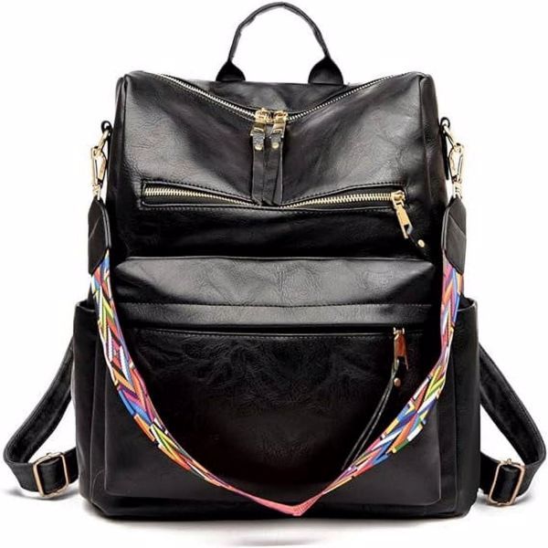 PU Leather Backpack - No Delivery On Weekends