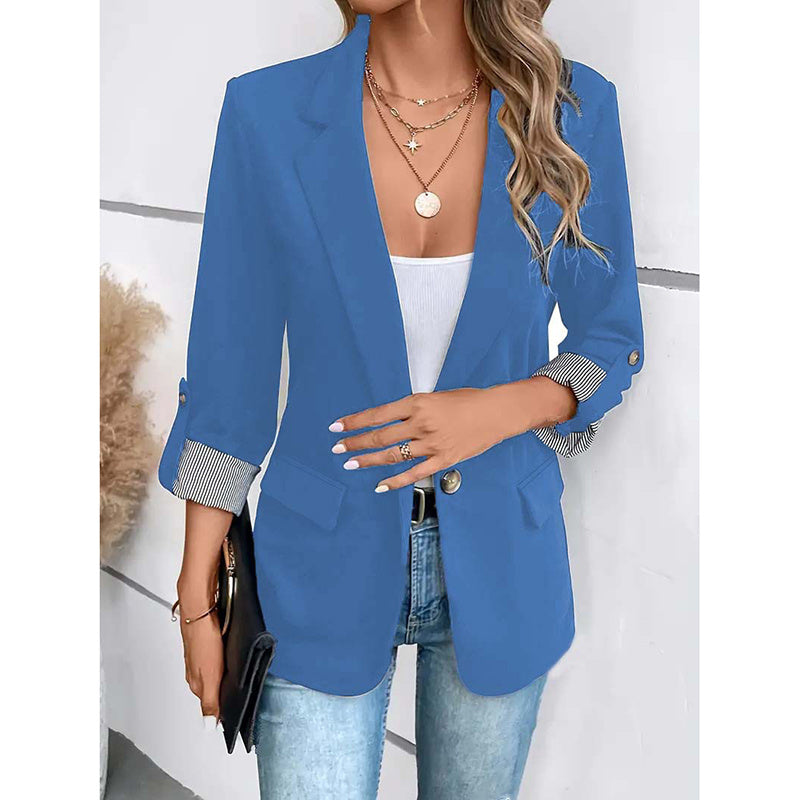 Women's Casual Blazers Open Front Long Sleeve Work Office Suit Jackets Blazer Business Casual Outfits